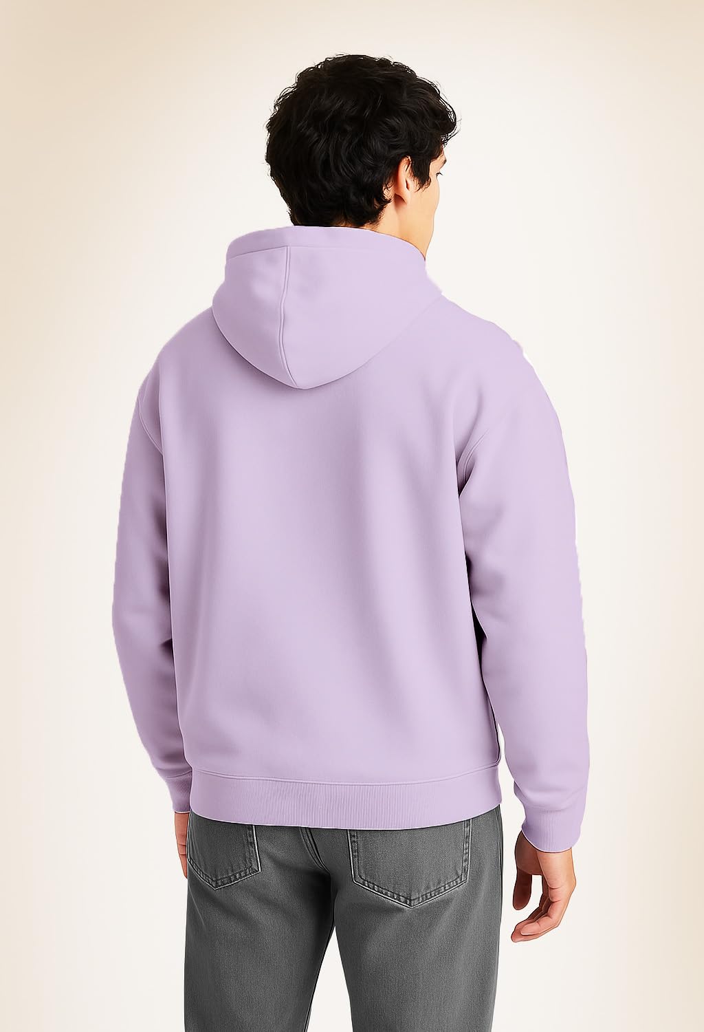 BELLENIO Oversized Hoodies for Man Stylish | 280 GSM Rich Cotton Fleece Solid Oversized Fit Hooded Full Sleeve Oversized Sweatshirt for Men | Stylish Casual Wear Winter Hoodies for Men