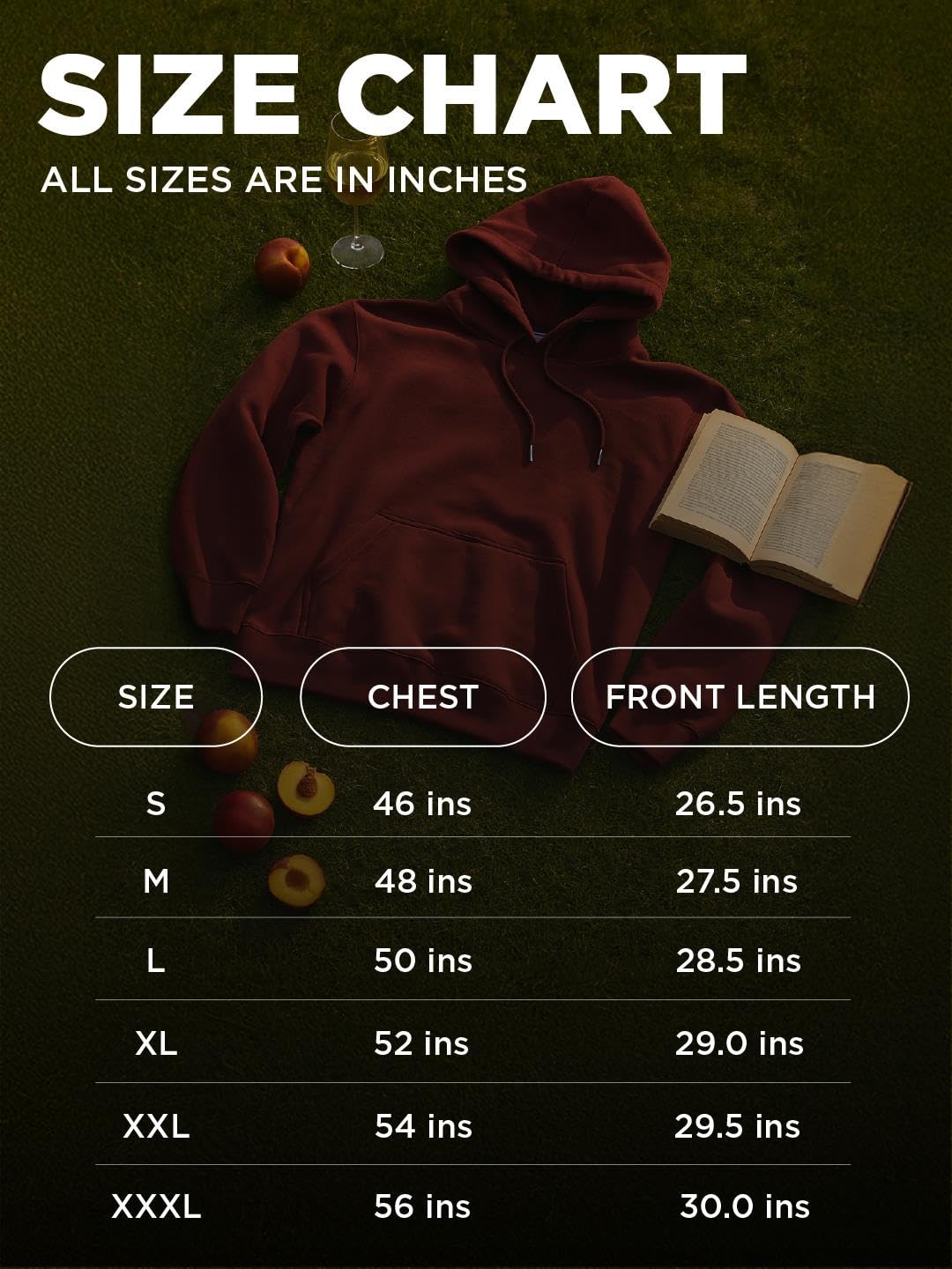 BELLENIO Oversized Hoodies for Man Stylish | 280 GSM Rich Cotton Fleece Solid Oversized Fit Hooded Full Sleeve Oversized Sweatshirt for Men | Stylish Casual Wear Winter Hoodies for Men