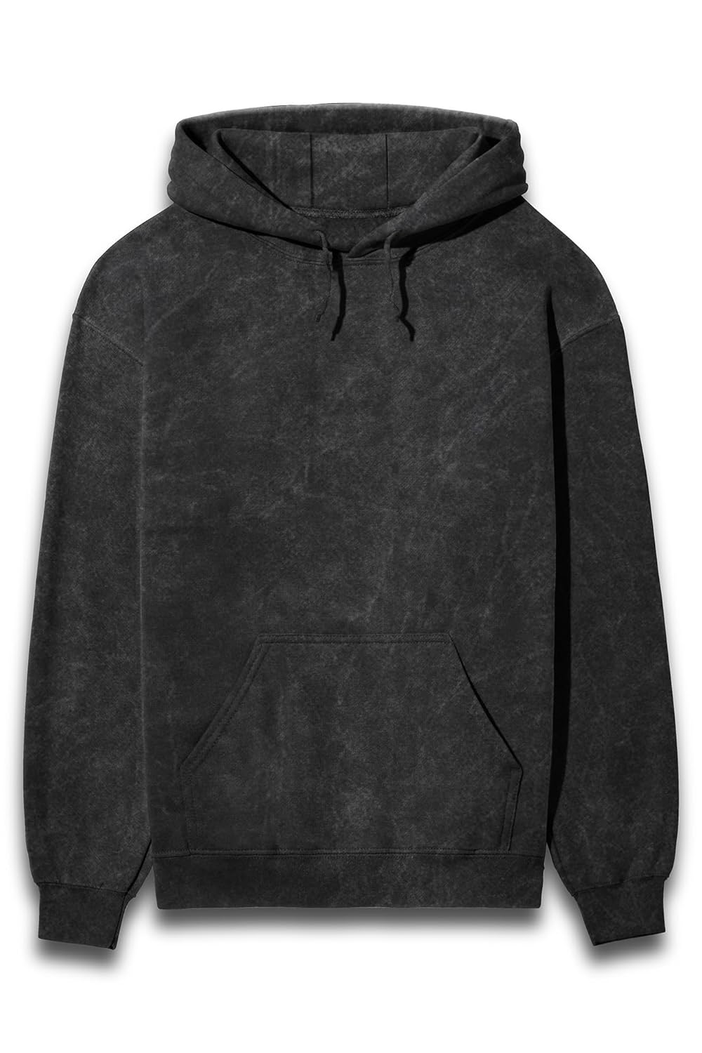 RedChain Unisex Acid-Washed Cotton Hoodie,Vintage Style, 100% Pure Cotton, 300 GSM Comfort