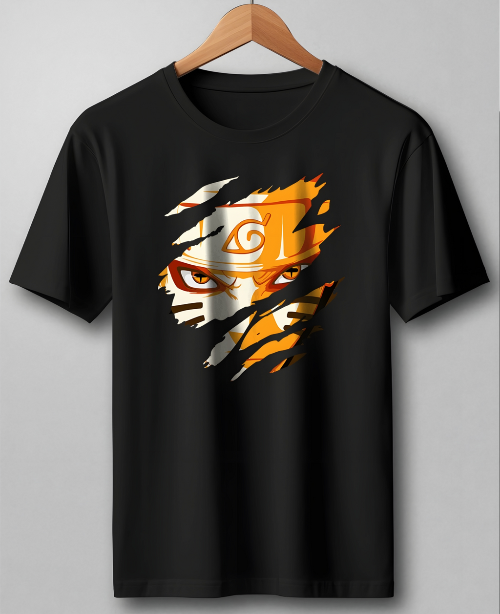 Naruto Eye Black Regular T Shirt